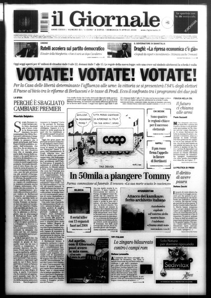 Il giornale : quotidiano del mattino